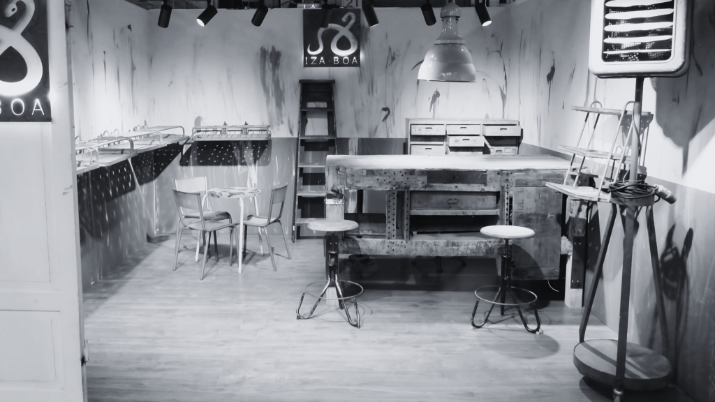 allestimento vintage